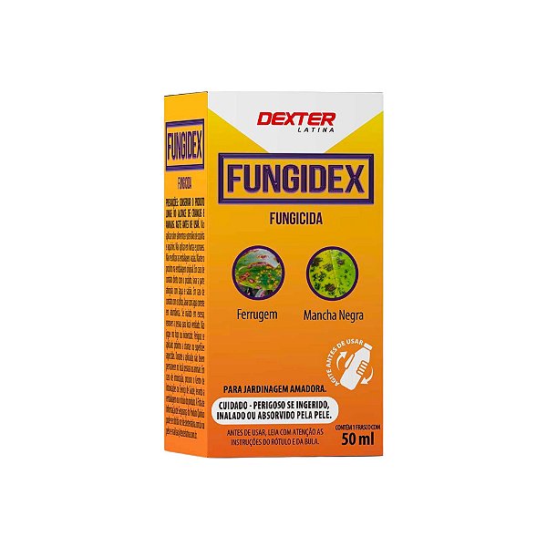 Fungidex 50ml: Proteção Tripla contra Pragas e Fungos para Jardins
