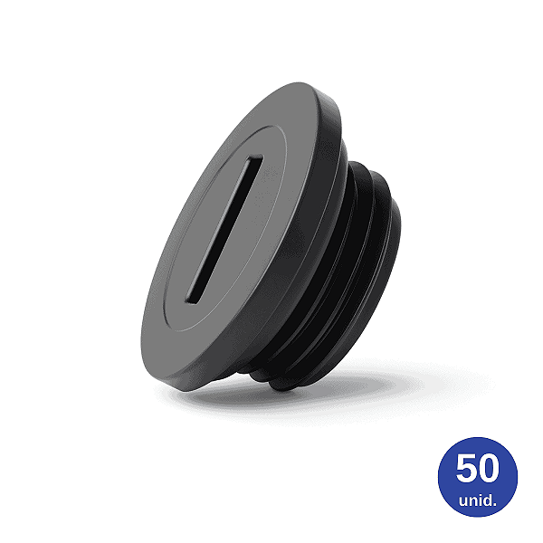 Plug para Flexnet 1/2" com Oring - 50 unid.