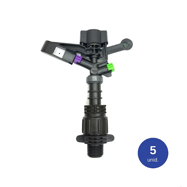 Aspersor de Impacto ZNG-22 360° com Bocal 635 l/h - 5 unid.