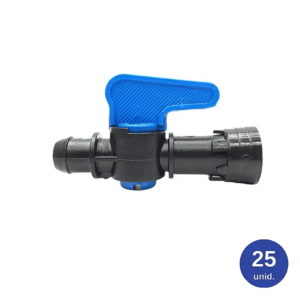 Registro Inicial 16mm com Anel 6 Pontas (16 a 36 mil) - 25 unid.