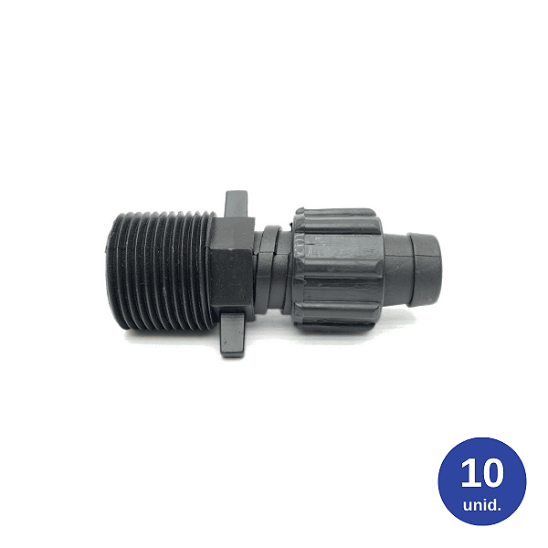 Conector Inicial 16mm com Rosca 3/4" - 10 unid.