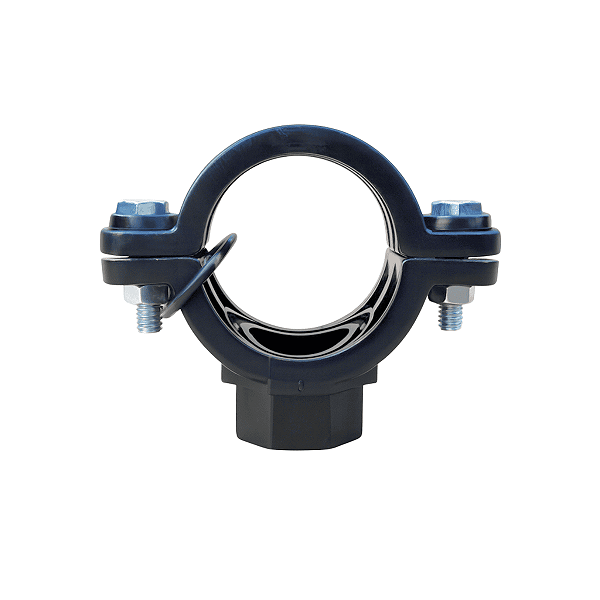 Colar de Tomada 50mm X 3/4" com Anel de Vedação para Cano PVC