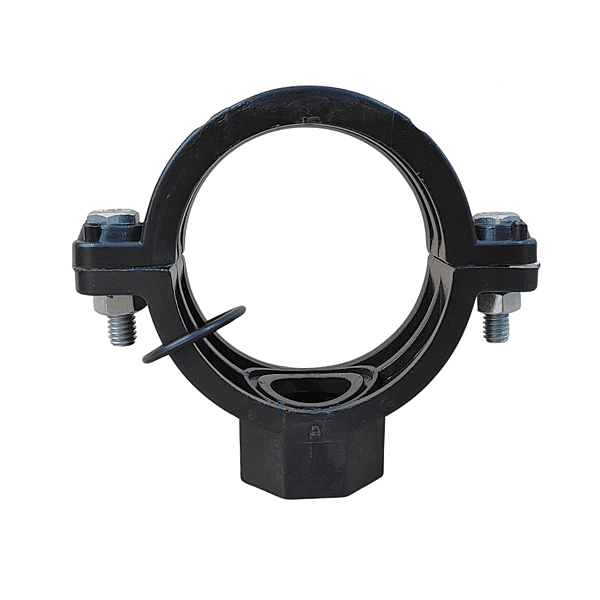 Colar de Tomada 75mm x 1" com Anel de Vedação para Cano PVC