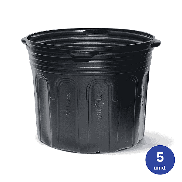 Embalagem para muda 60 litros com alça - 5 unid