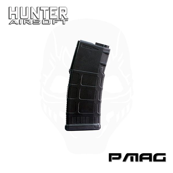 Magazine midcap AEG M4 75 rounds Preto - PMAG