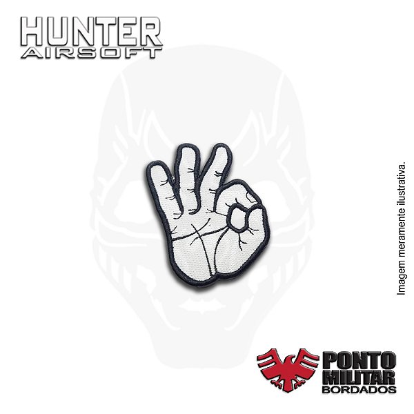 Patch Kiooó zoeira Airsoft bordado - Ponto Militar