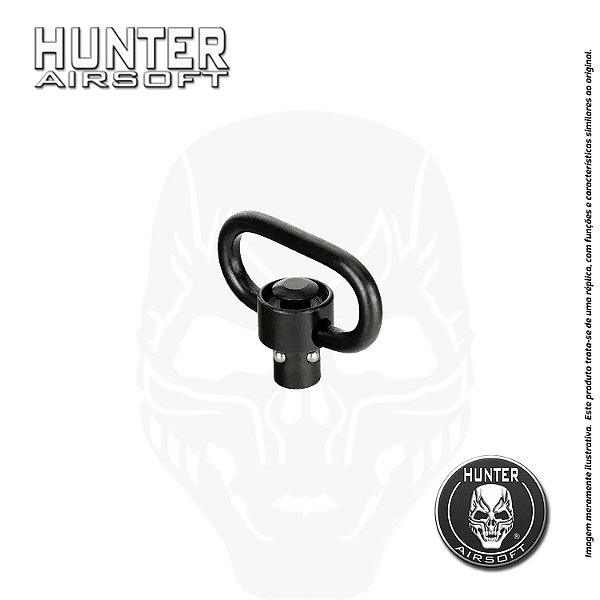 Conector QD engate rápido (zarelho) - Hunter Airsoft