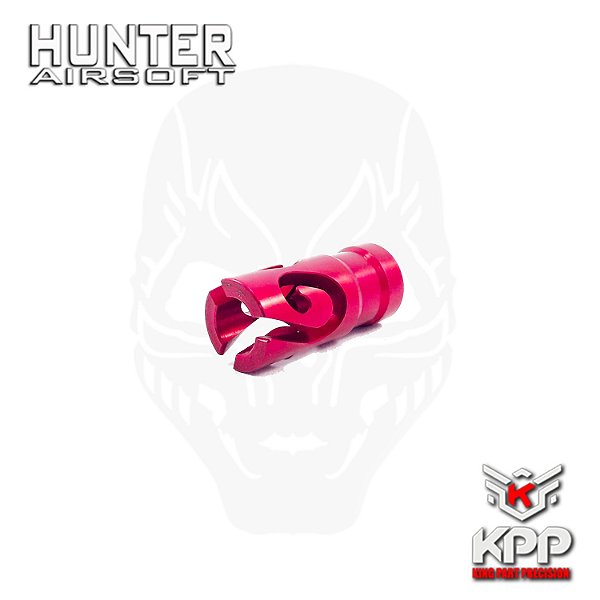 Flash hider tipo 10 rosca esquerda - KPP