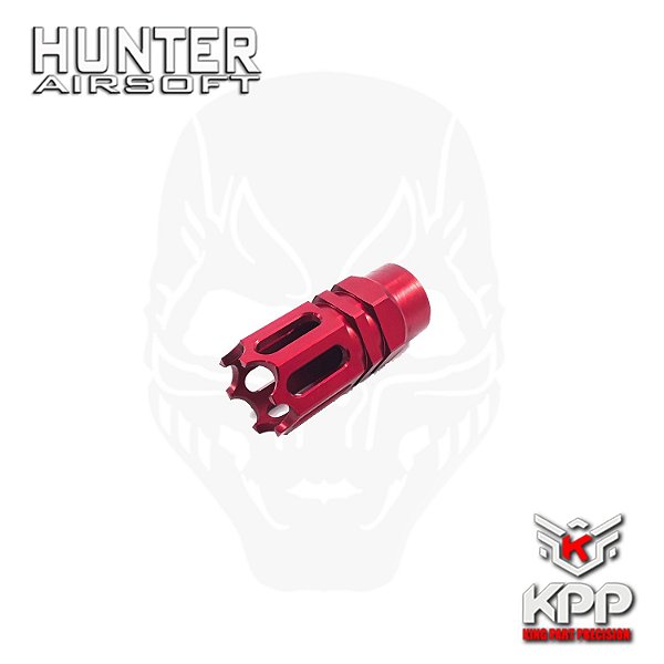 Flash hider tipo 2 rosca esquerda - KPP