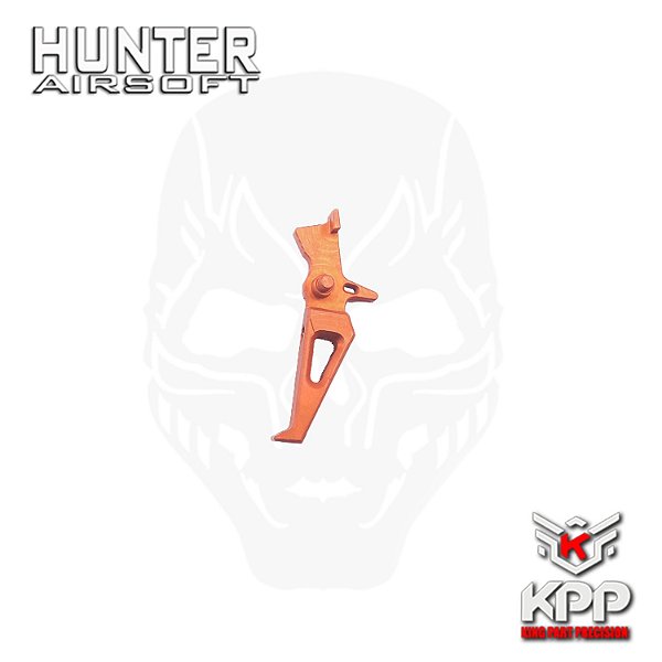 Gatilho Reto M4/M16 Laranja Alumínio CNC Gearbox V.2 - KPP