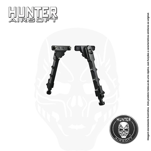 Bipé tático militar handguard M-Lok V9 - Hunter Airsoft