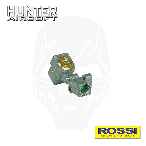 Conjunto válvula de saída revólver M701/702S/708 CO² 4,5/6mm - Rossi
