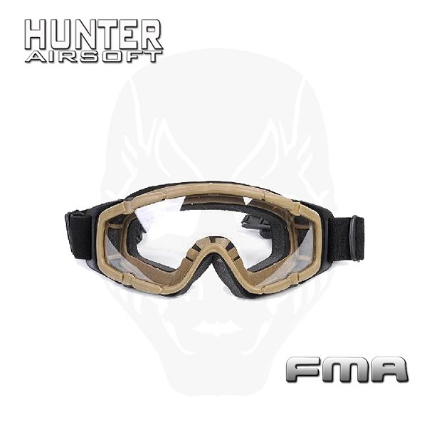Óculos Militar p/ capacete sem cooler Tan - FMA