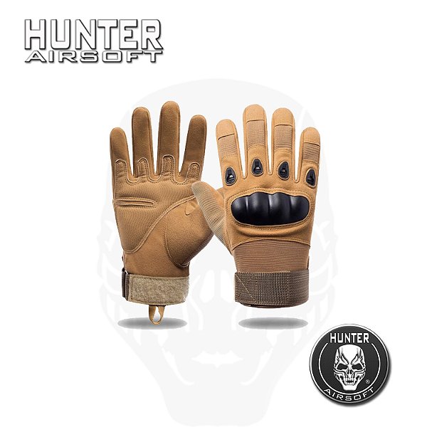 Luva tática militar Tan mod - Hunter Airsoft