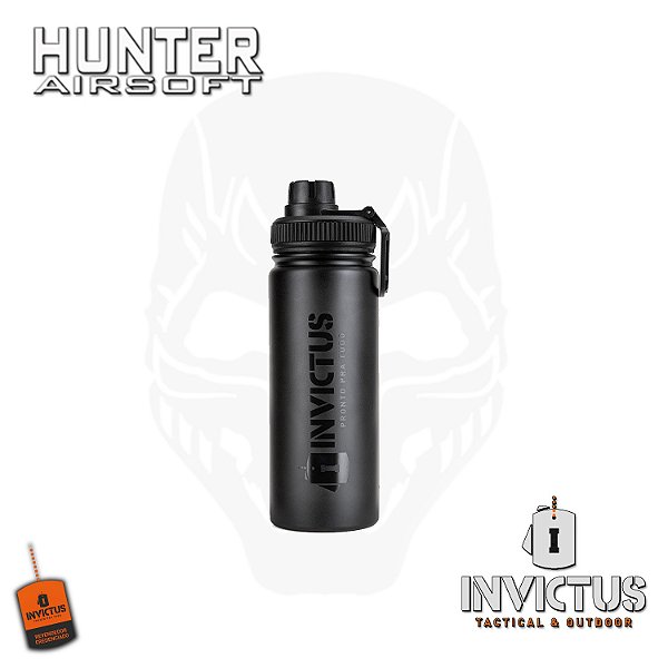 Garrafa térmica Sonic 500ml 2.0 preta - Invictus