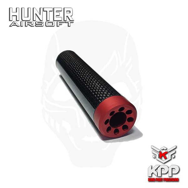 Supressor Carbono M4/M16 CCW 14mm Tipo 2 28 x 125mm – KPP