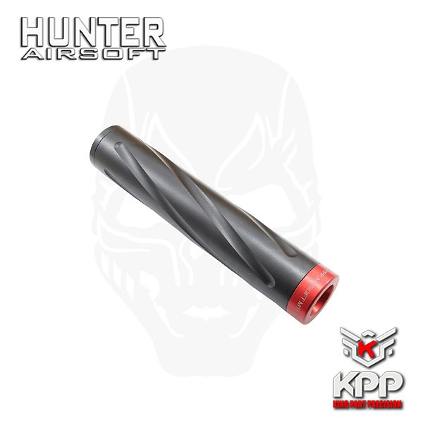 Tapa cano Supressor alumínio AEG CCW 14mm 32 x 175mm – KPP