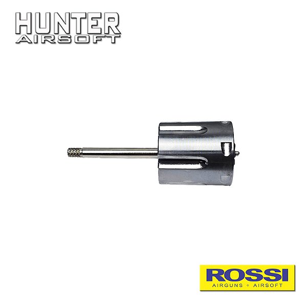 Tambor revólver Niquelado WinGun M701/702S/708 CO² 4,5/6mm - Rossi