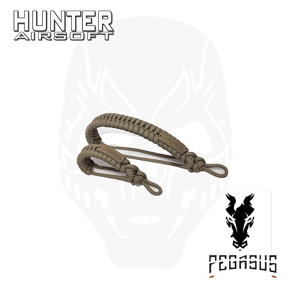 Zarelho bandoleira Sniper kit coronha cano tan - Pegasus
