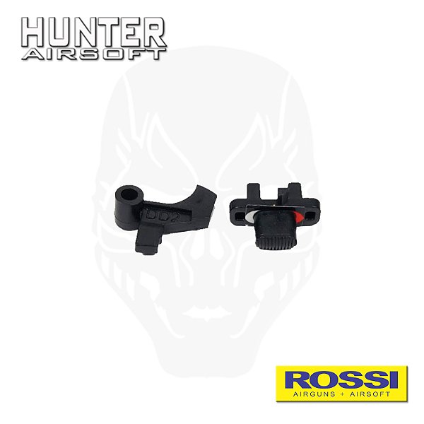 Conjunto trava segurança pistola Airsoft C11 6mm CO² - Rossi