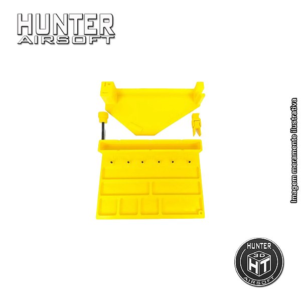 Kit stand’s organizador e montagem manutenção gearbox - Hunter Airsoft