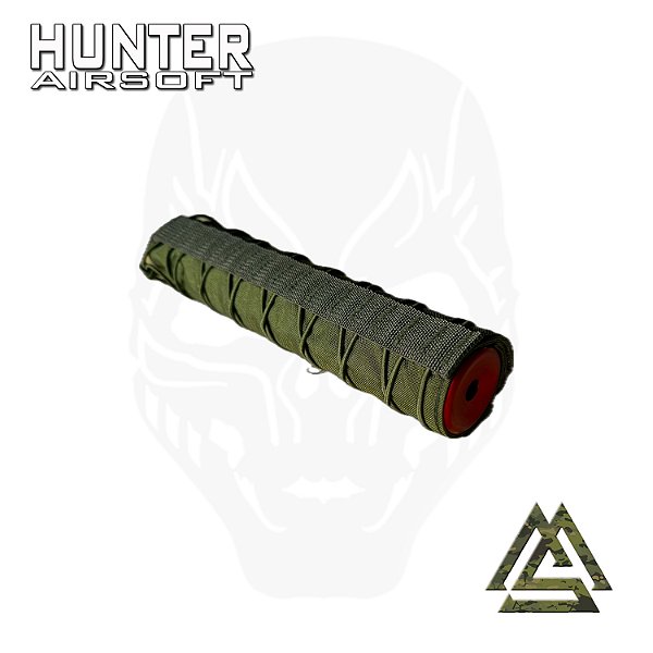 Capa supressor 150mm verde - MS Parts