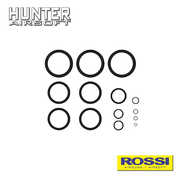 Kit oring’s anéis de vedação carabina PCP Dione 5,5mm - Rossi