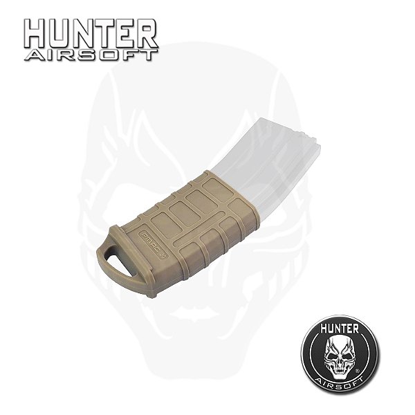 Capa protetora magazine M4 / M16 tan - Hunter Airsoft