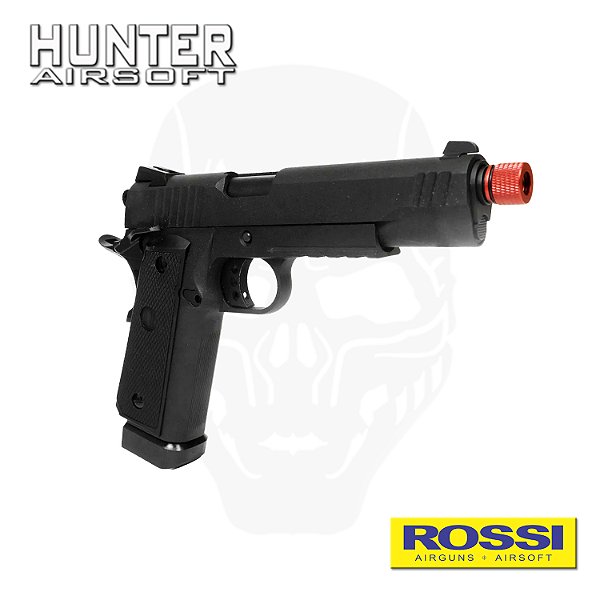 Pistola Airsoft 1911 Hi Capa Black Ops GBB - Rossi