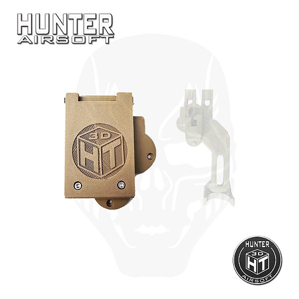 Suporte de cinto Coldre MK23 / SSX23 Tan 3D - Hunter Airsoft