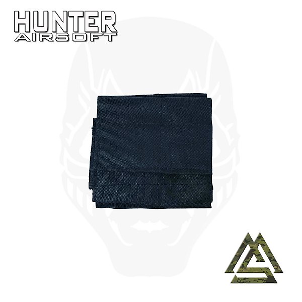 Porta carregador modular duplo SRS Silverback preto - MS Parts