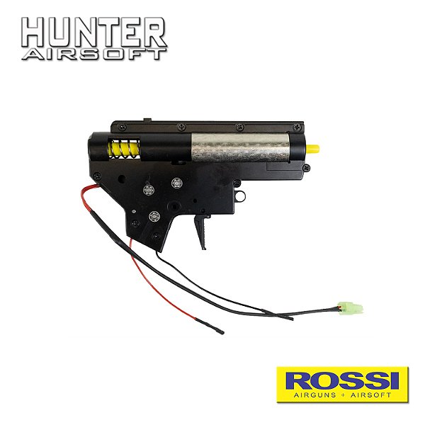 Gearbox Airsoft Neptune V.2 completa fiação traseira - Rossi