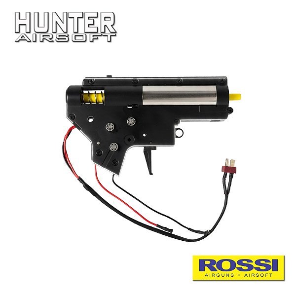 Gearbox Airsoft Neptune V.2 completa fiação traseira - Rossi