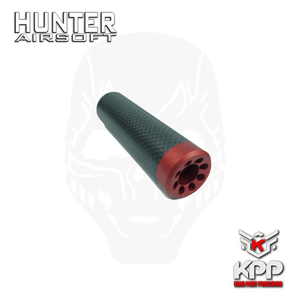 Supressor carbono fosco M4/M16 CCW 14mm Tipo 2 35 x 100mm – KPP