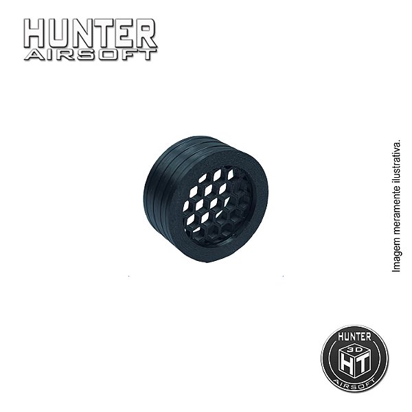 Protetor mira Red Dot Airsoft T1 T2 + Kill Flash - Hunter Airsoft