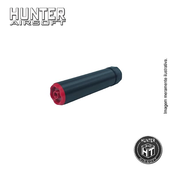 Supressor SOCOM 38x150mm M4/M16 Airsoft CCW 14mm - Hunter 3D