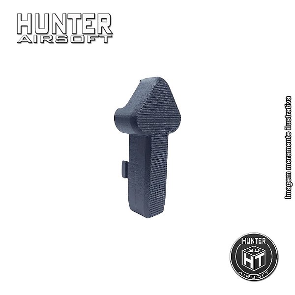 Tampa da coronha AEG Airsoft linha Krytac - Hunter 3D