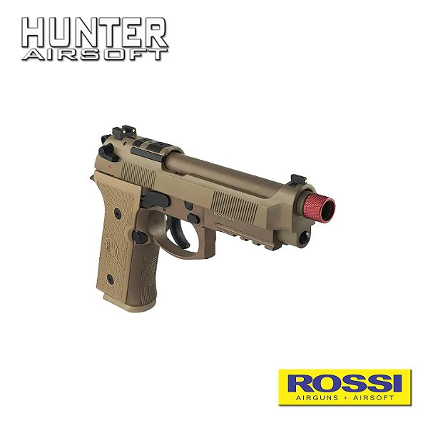 Pistola Airsoft M9A4 Tan 6mm GBB - Rossi