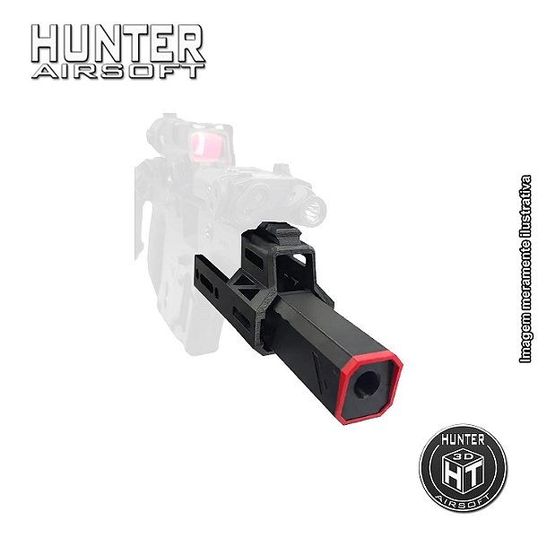 Handguard 5” M-Lok Kriss Vector Krytac + Supressor e trilho - Hunter 3D