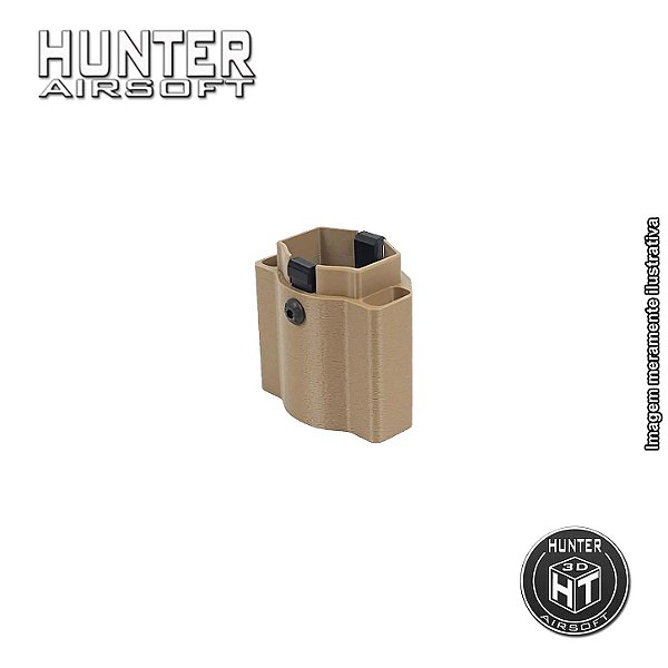 Prolongador bateria Ares Amoeba 013/14/15 curto tan - Hunter 3D