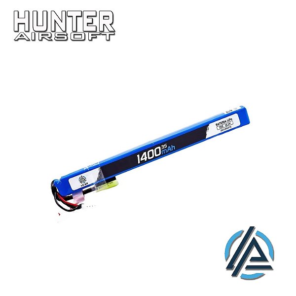 Bateria LiPo Ultra 11.1V/3s (AK Series) 1400mAh (25/50C) Airsoft - Leão