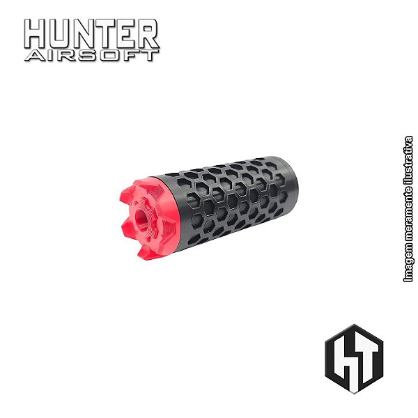 Supressor Hexa 40x100 M4 CCW 14mm - Hunter 3D