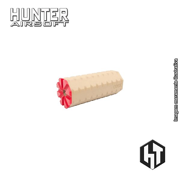 Supressor Core 40x100 Tan M4 CCW 14mm - Hunter 3D
