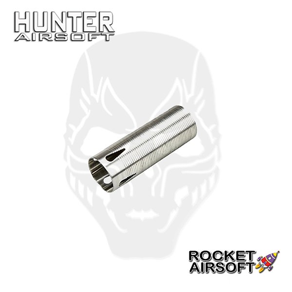 Cilindro AEG tipo 2 não linear Inox - Rocket Airsoft