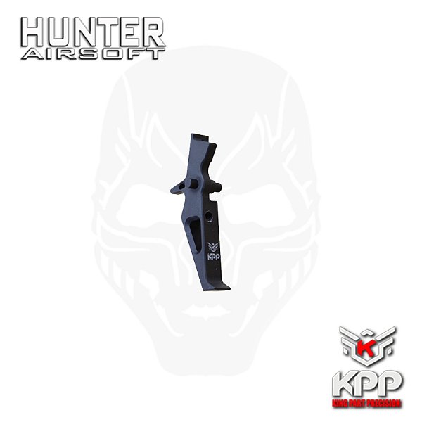 Gatilho Reto M4/M16 Black Alumínio CNC Gearbox V.2 - KPP
