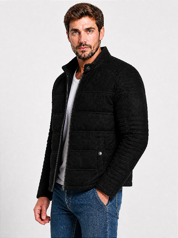 Jaqueta Suede