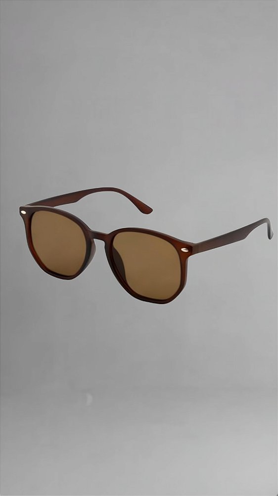 Óculos de sol Vintage, marrom,  Maison Hyphe
