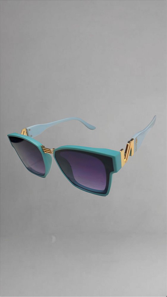 Óculos de sol Nation Edição, verde ardósia, Maison Hyphe