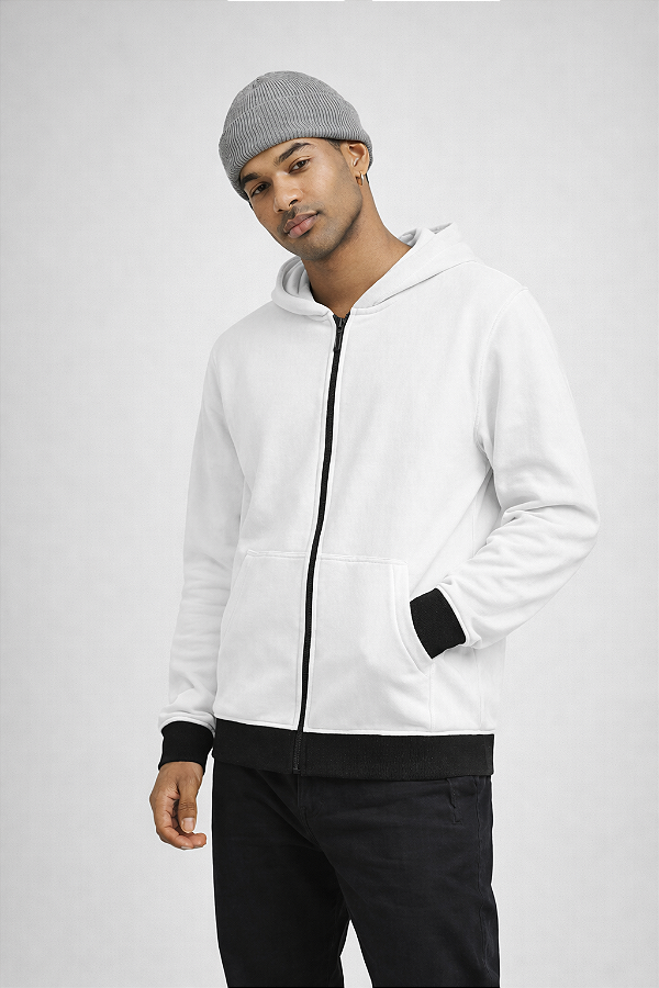 Moletom Montanha Canadians- BRANCO