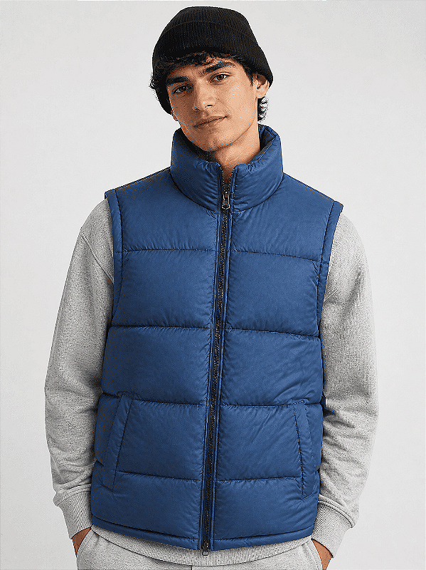 Colete Puffer Masculino Acolchoado